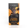 Cachet Ét tábla 57% narancs - mandula 100g