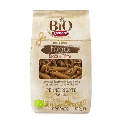 Granoro BIO barna Penne rigate 500g