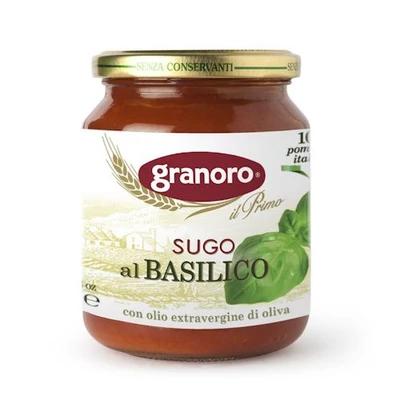 Granoro Bazsalikomos tésztaszósz 370g