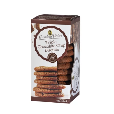 Grandma Wild&#039;s Keksz Triplacsoki PD 150g