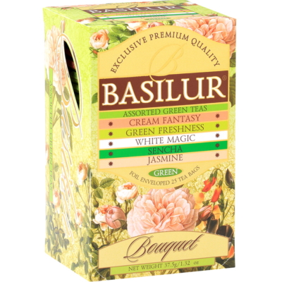  Basilur Válogatás Bouquet zöld tea PD 37,5g 25 filter