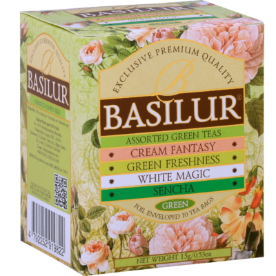  Basilur Válogatás Bouquet zöld tea PD 15g 10 filter