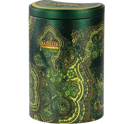 Basilur Oriental Maroccan Mentás zöld tea fémdobozban 100g