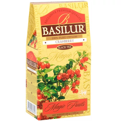 Basilur Magic Fruits Vörös Áfonya Fekete tea