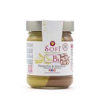 Sofi Pisztácia & Gianduja krém 200g