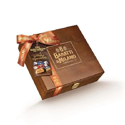 Baratti Spec.Praliné válogatás Fa dobozban 280g