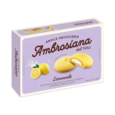 Ambrosiana Lemon Milk citrom&amp;tejszines sütemény PD140g