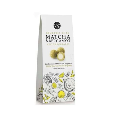 Mi&Cu Matcha és bergamott csokoládédrazsé 100g