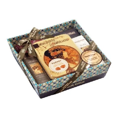 Amatller Ajándékkosár kék 266g