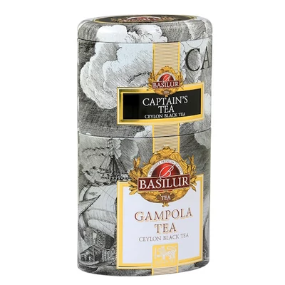 Basilur bergamont és Gampola fekete tea2in1 FD100g