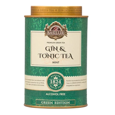Basilur Gin Tea zöld menta FD75g