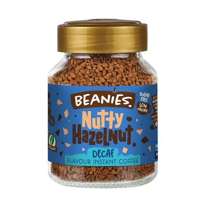 Beanies instant kávé Koffein mentes Mogyoró 50g