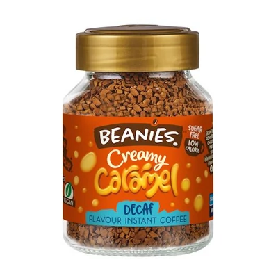 Beanies instant kávé Koffein mentes karamell 50g