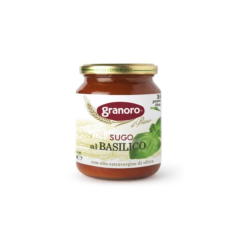 Granoro Bazsalikomos tésztaszósz 370g