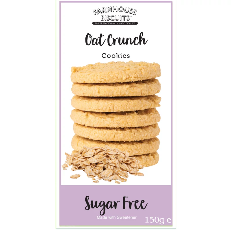 Farmhouse Cukormentes zabpelyhes keksz 150g