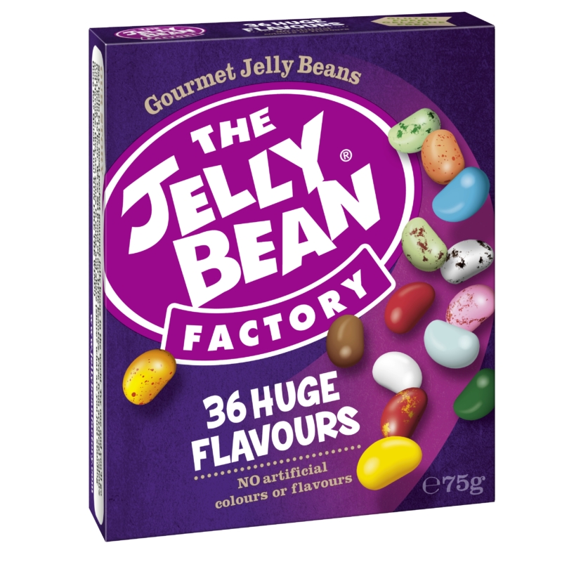 Jelly Bean Doboz 36íz vegyes cukorkák 75g