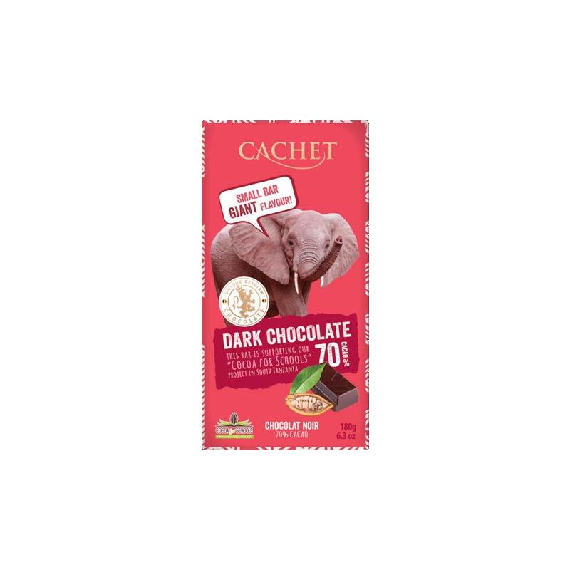 Cachet Safari ét tábla 70% 180g