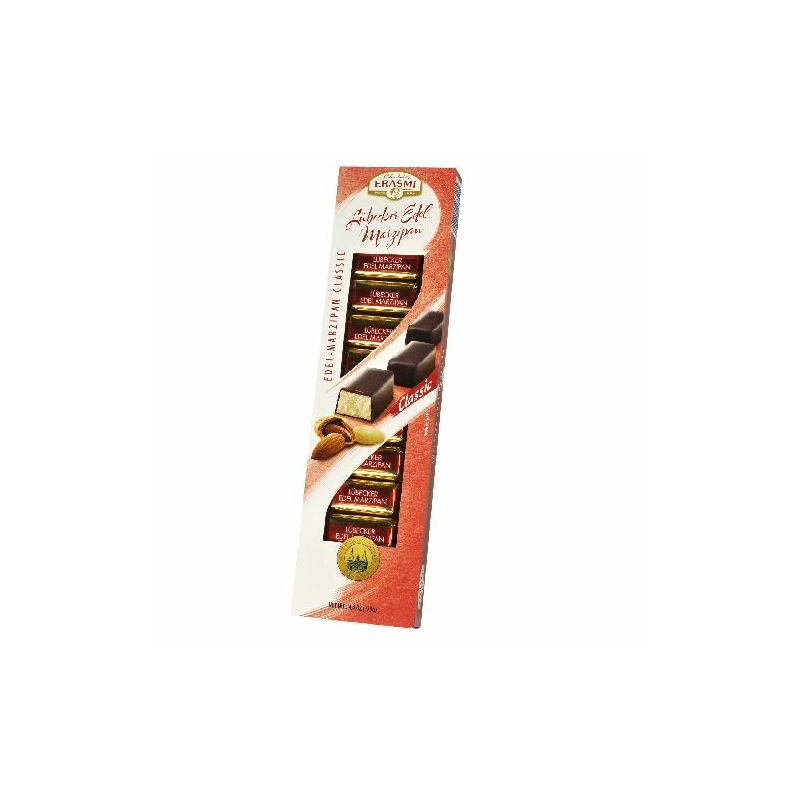 Carstens marcipán csokoládé szelet papírdobozban 125g