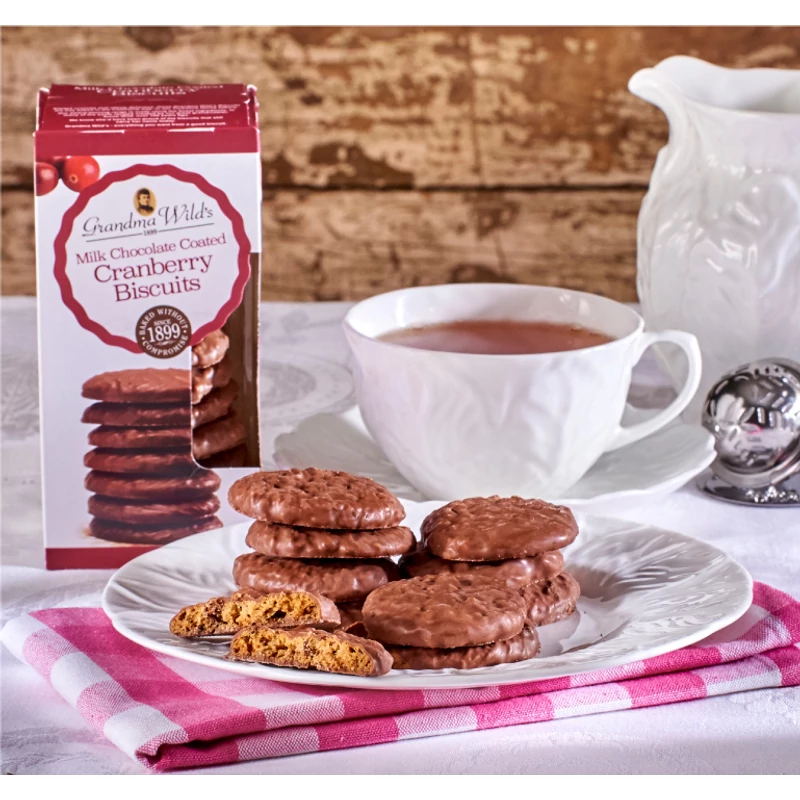 Grandma Wild's Keksz Tejcsoki Cranberry PD 150g