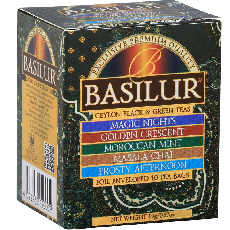 Basilur Válogatás Oriental Vegyes PD 19g 10 filter