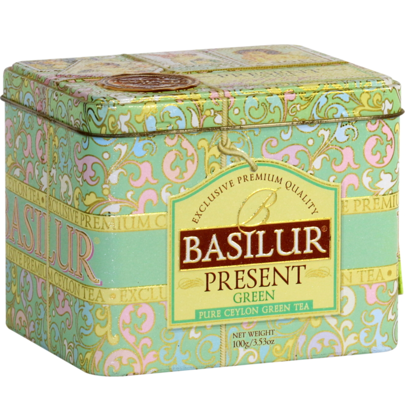 Basilur Present Green zöld tea FD 100g