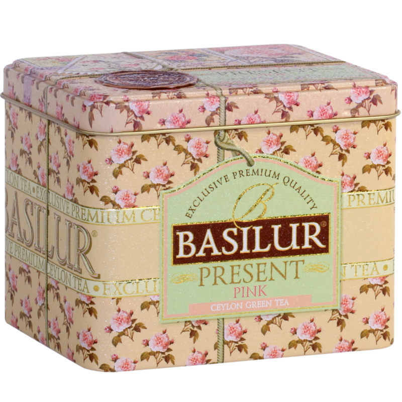 Basilur Present Pink zöld tea FD 100g
