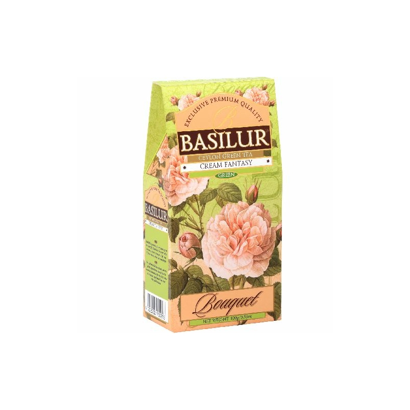 Basilur Bouquet Cream Fantacy zöld tea  100g