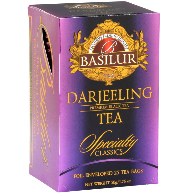 Basilur S.Classics Darjeeling Fekete tea papírdobozban, 25 filter