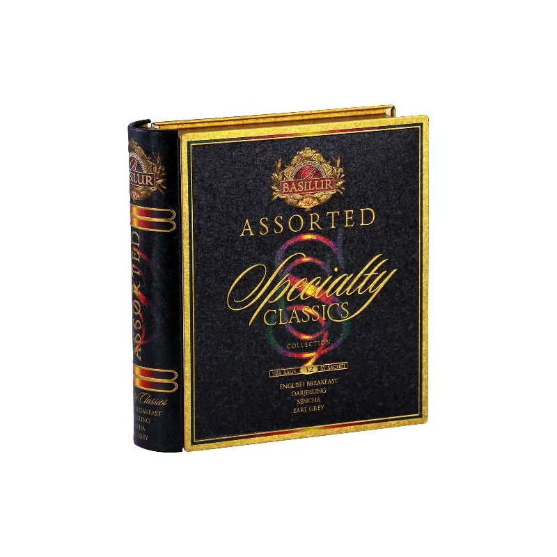 Basilur Könyv Specialty Classic fekete tea  32 filter