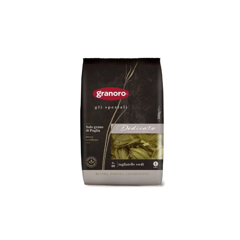 GranoroDedicato zöld Tagliatelle500g