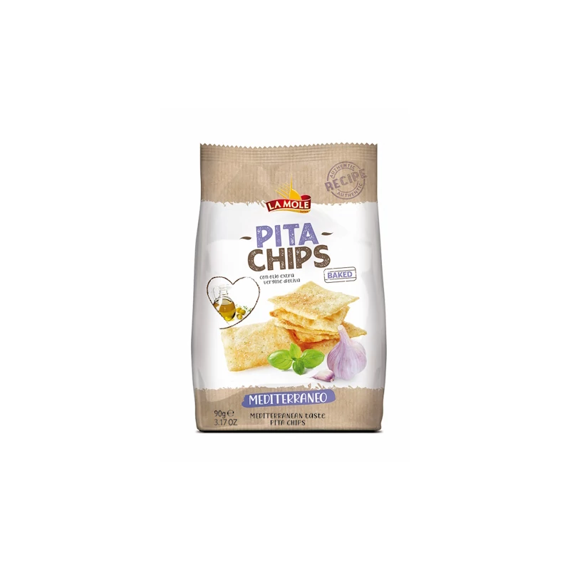 LaMole Pita chips mediterrán 90g